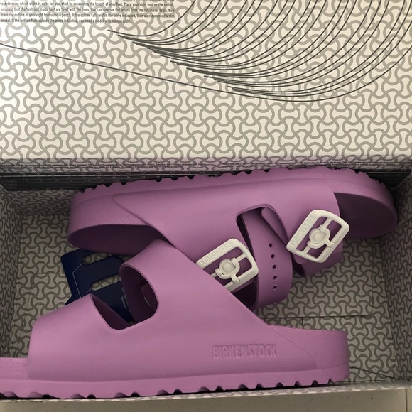 birkenstock arizona eva lavender